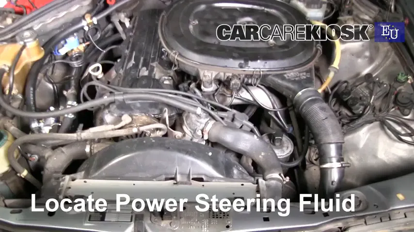 1981 Mercedes-Benz 380SEL 3.8L V8 Sedan (4 Door) Power Steering Fluid